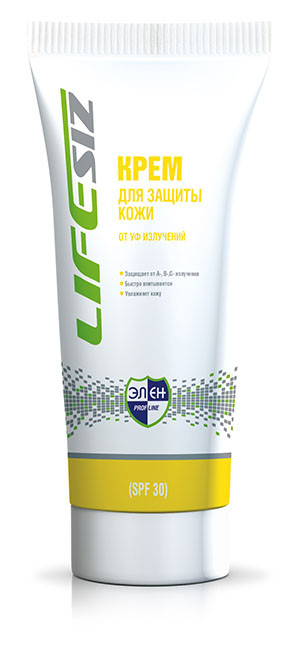 Крем для защиты от УФ лучей SPF 30 и универсал.действия"ЭЛЕН" туба 100 мл.(цена за шт. в уп.100 шт)