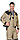 Куртка "СИРИУС-ВЕСТ-ВОРК" бежевый с черным пл. 275 г/кв.м, фото 4