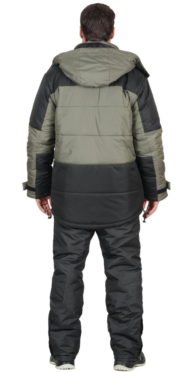 Куртка СИРИУС-ЕВРОПА оливковая с чёрным - фото 7 - id-p127416230