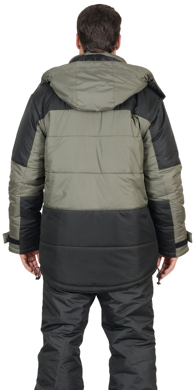 Куртка СИРИУС-ЕВРОПА оливковая с чёрным - фото 8 - id-p127416230