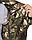 Куртка "СИРИУС-Пикник" демисезон.укороченная (тк. смесовая) КМФ Темный лес, фото 5