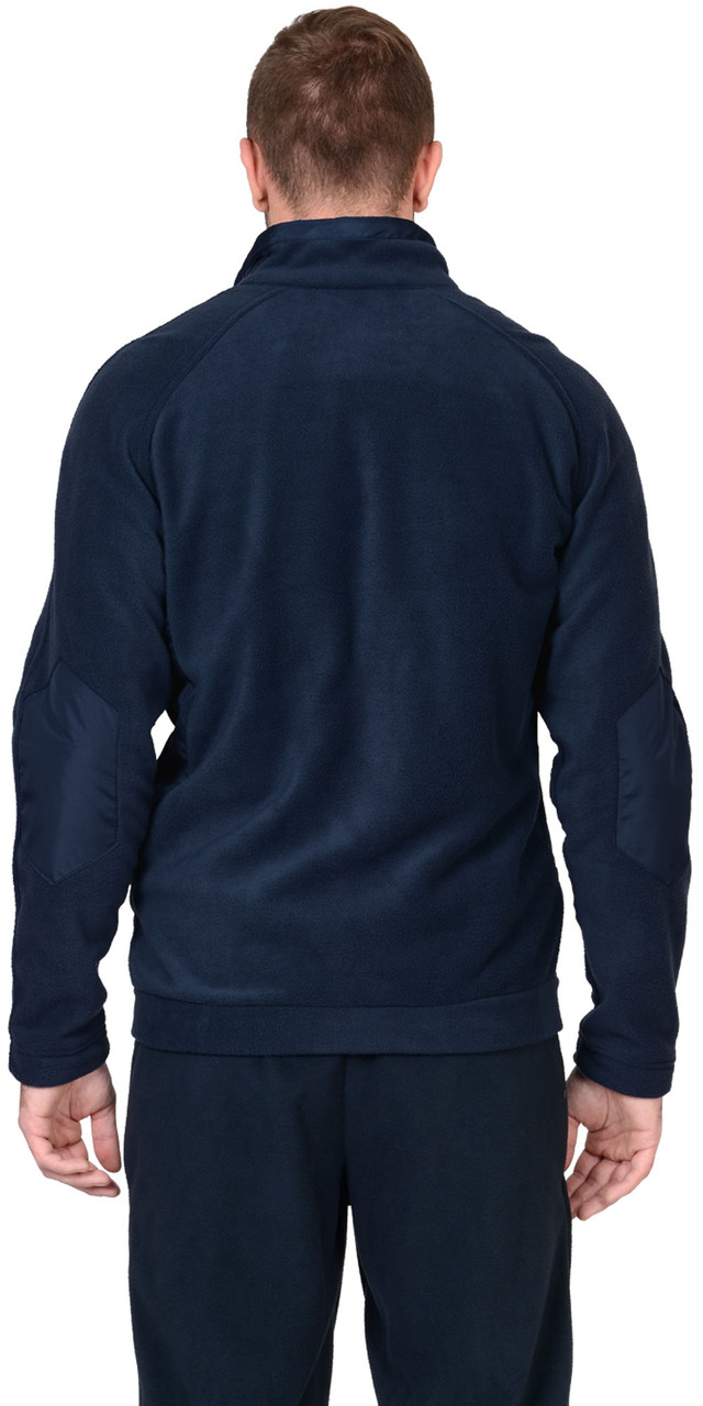 Куртка флисовая "СИРИУС-Актив" синяя отделка синяя - фото 3 - id-p127416262