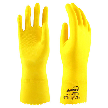 Перчатки БЛЕСК СG-941 аналог Чистота (лат., хл. слой, толщ.0,4мм, дл.300мм) (x12x120), фото 2