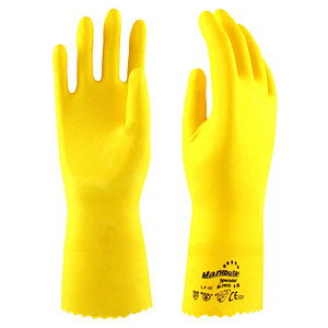 Перчатки БЛЕСК СG-941 аналог Чистота (лат., хл. слой, толщ.0,4мм, дл.300мм) (x12x120)