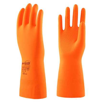 Перчатки ЦЕТРА СG-947 (латекс, хлопк.слой, толщина 0,75 мм, дл. 320 мм), фото 2