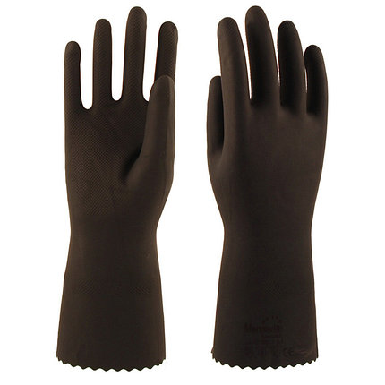 Перчатки КЩС-2 L-U-032 (латекс, без внутреннего покрытия, толщ.0,40мм, дл.300мм), фото 2