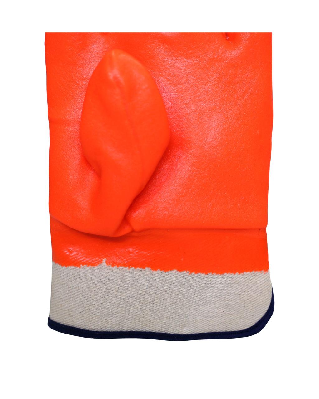 Перчатки утепленные "ВИНТЕРЛЕ КП"(ПВХ,утепленные х/б тканью с начесом,манжет-крага), в уп.72пар - фото 4 - id-p127416360