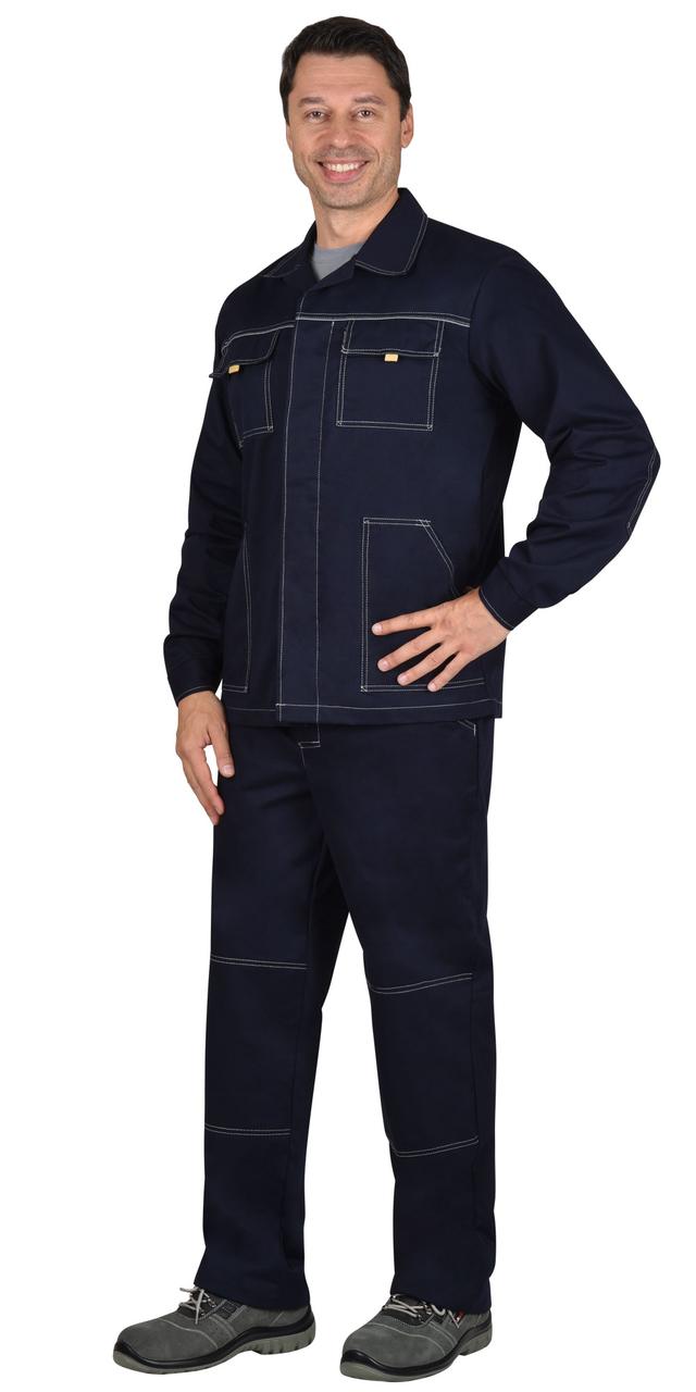 Костюм "СИРИУС-Труд" куртка, брюки 100% х/б, пл. 270 г/кв.м - фото 1 - id-p127417363