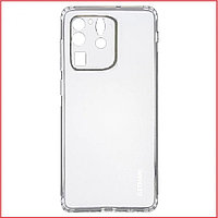 Чехол-накладка для Samsung Galaxy S20 Ultra (силикон) SM-G988 прозрачный с защитой камеры, фото 1