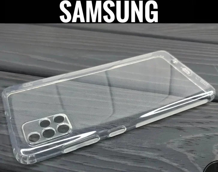 Чехол-накладка для Samsung Galaxy M21 SM-M215/ M30s (силикон) прозрачный с защитой камеры - фото 3 - id-p127427918