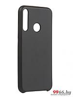 Чехол для мобильного телефона на Huawei P40 Lite E силиконовый черный