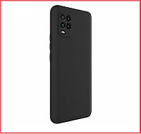 Чехол-накладка для Xiaomi Mi 10 Lite (силикон) черный