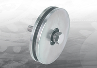 Колесо опорное Н-образное сечение 8 мм диаметр 70 мм АРТ.403.70