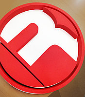 Логотип из пенополистирола, пенопласта, фото 1