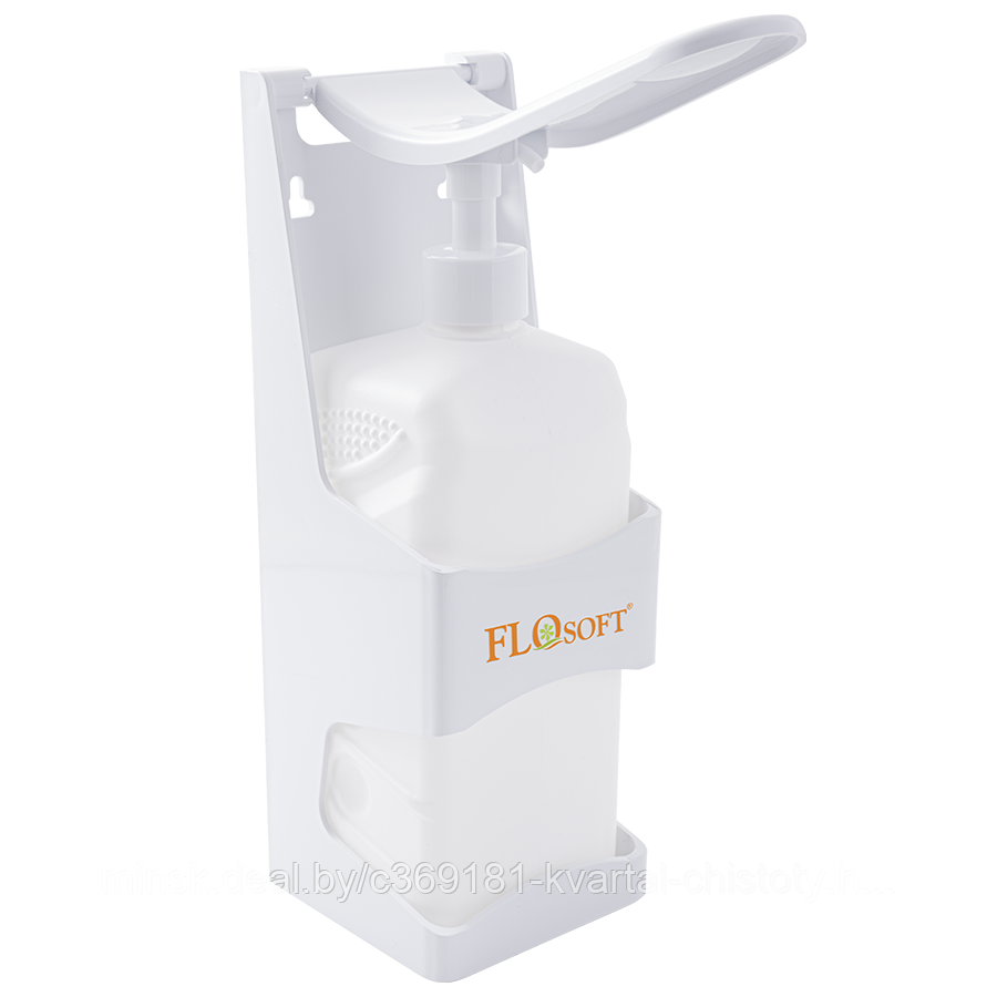 Насос-дозатор локтевой для дезсредств Flosoft F295 1л, Турция