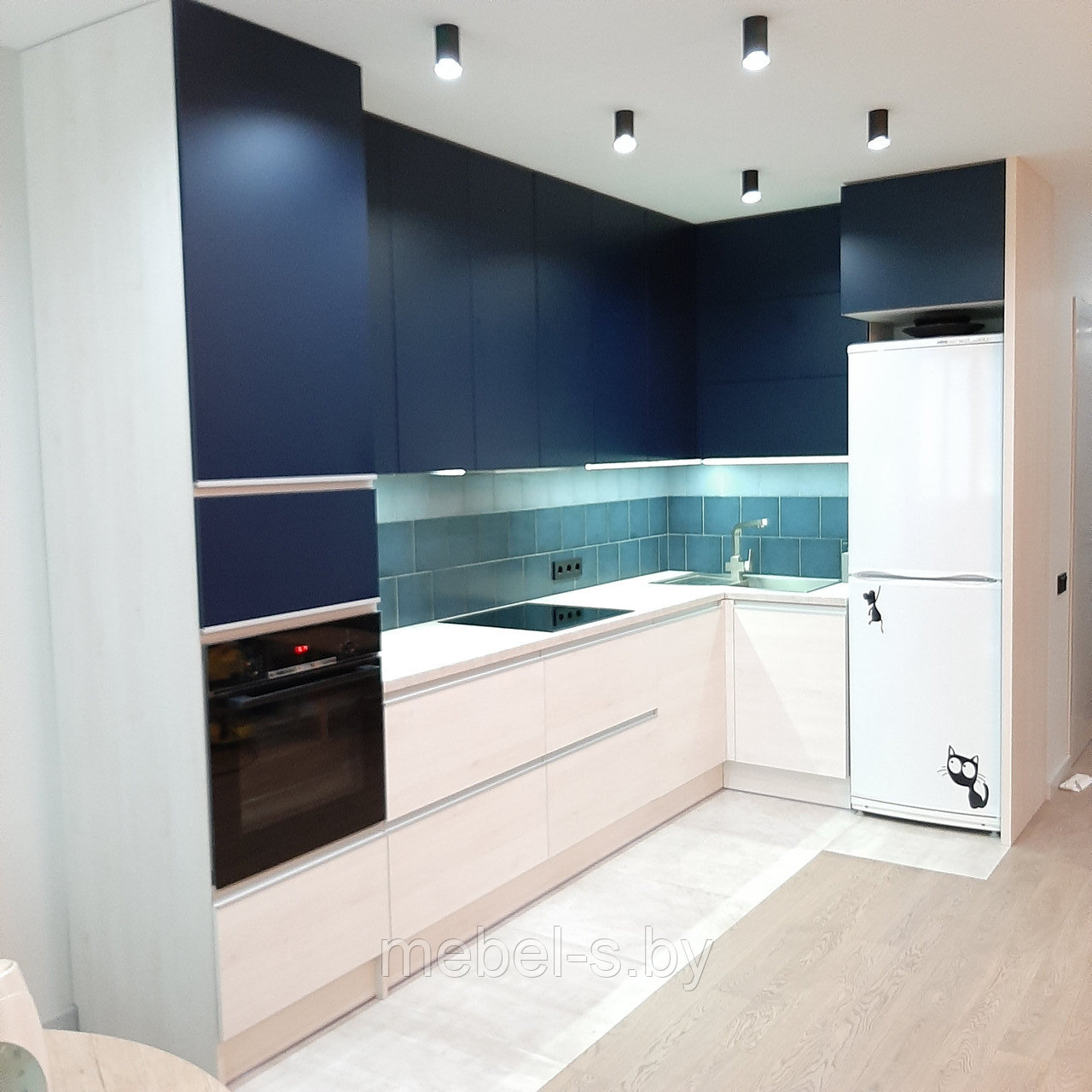 Кухня Синяя