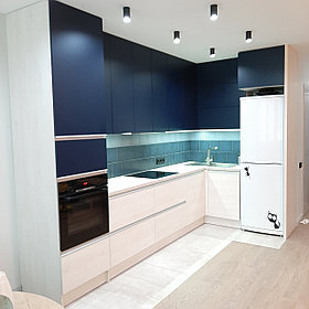 Кухня Синяя