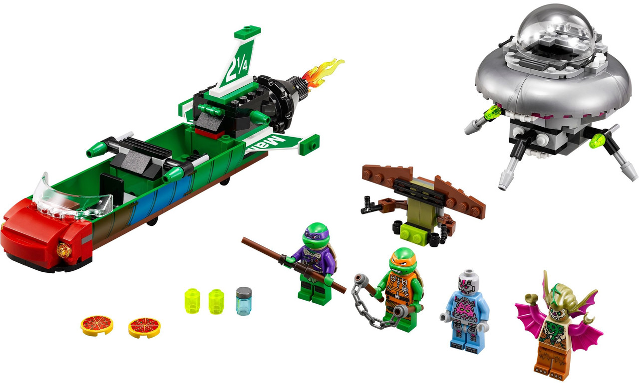 Конструктор Черепашки-ниндзя Bela 10263 Воздушная атака корабля T-Raw 285 дет, аналог Lego Ninja Turtles 79120 - фото 2 - id-p127471917