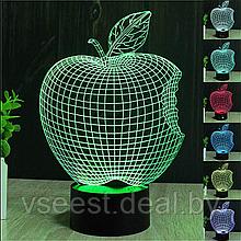 3D Светильник Apple №17 (shu)