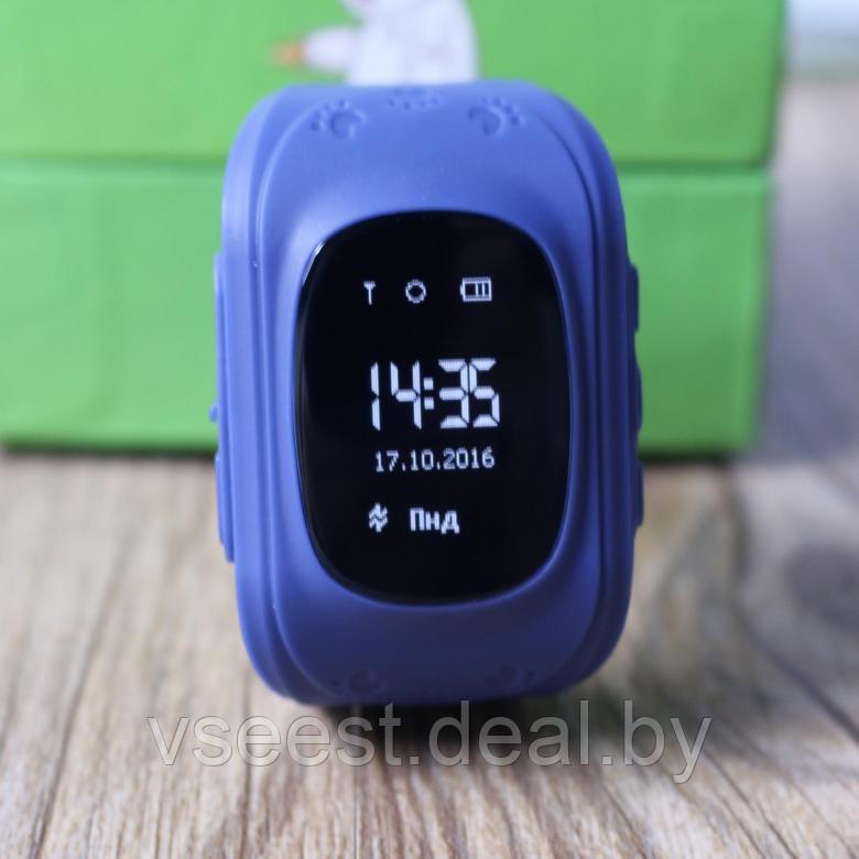 Умные часы Q50 Watch Синие (shu) - фото 3 - id-p127471942