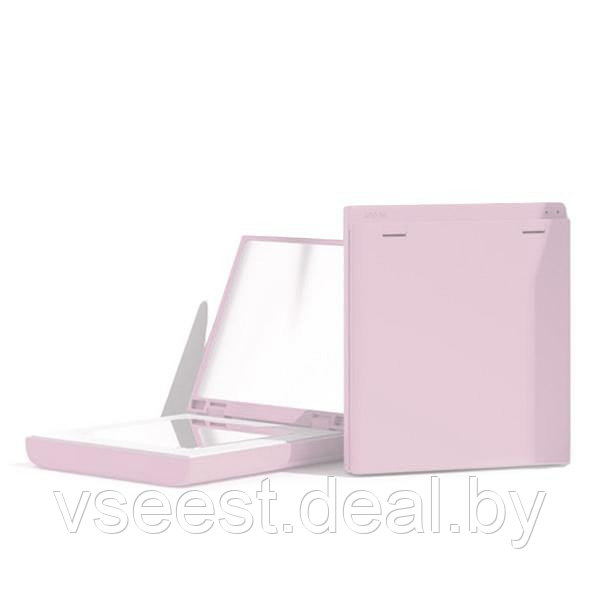 Многофункциональное зеркало-повербанк VH Portable Beauty Mirror M01 (White/Pink) (shu) - фото 1 - id-p127471946