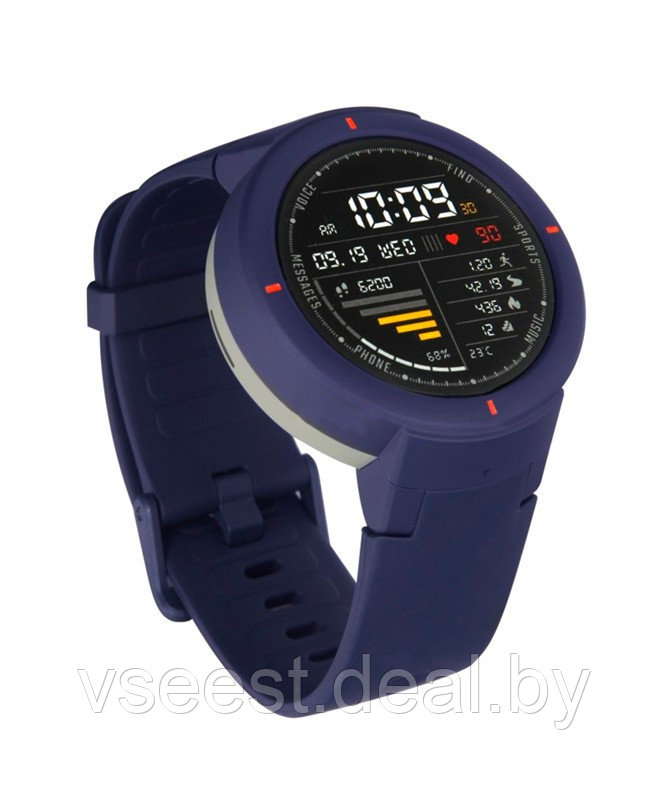 Часы Huami Amazfit Verge Smartwatch international version Blue (shu) - фото 2 - id-p127471954