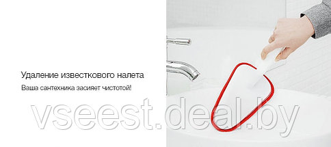 Набор для уборки 3 в 1 Yi Jie household cleaning small suit TZ-01 red-grey (shu), фото 3