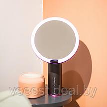 Зеркало AMIRO для макияжа с подсветкой O Series Small Black Mirror Makeup (shu), фото 2