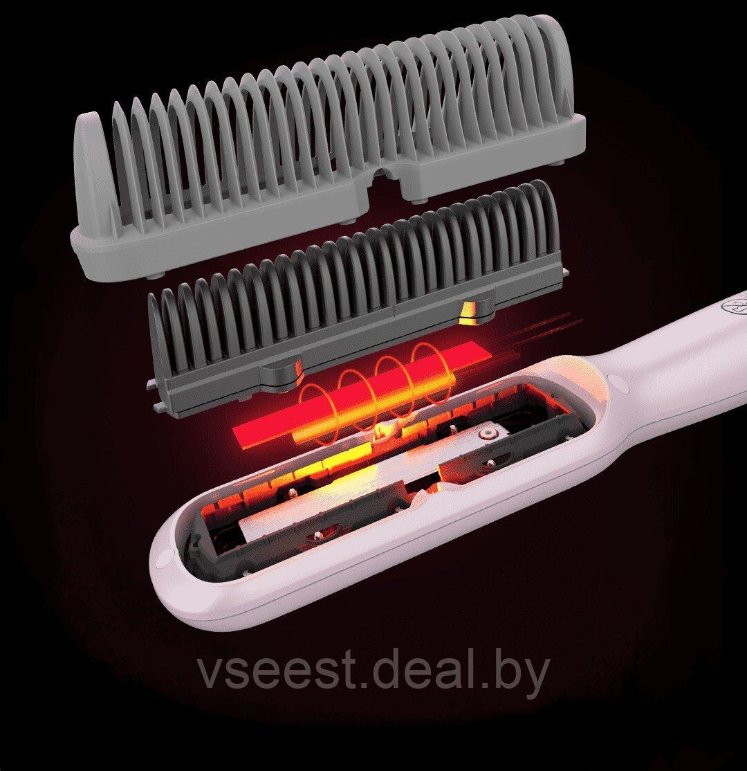 Электрическая расческа Yueli Anion Straight Hair Comb HS-528P (shu) - фото 4 - id-p127471966