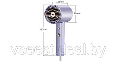 Фен Xiaomi Zhibai Anion Hair Care Dryer HL512 purple (shu), фото 3