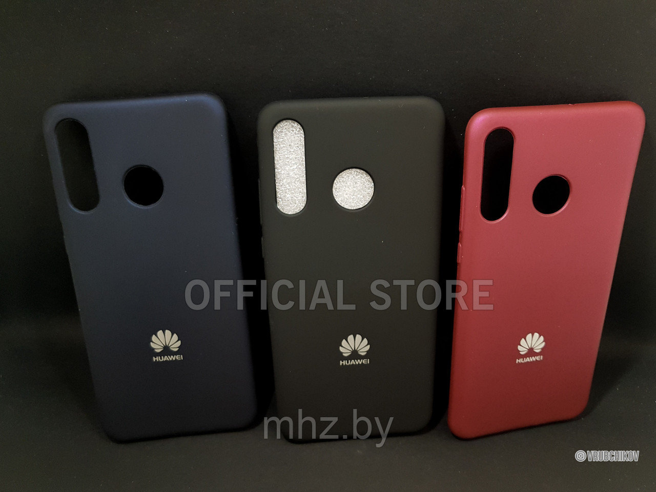 Чехол для Huawei P30 Lite бампер (накладка) Silicone Case - фото 2 - id-p127481127