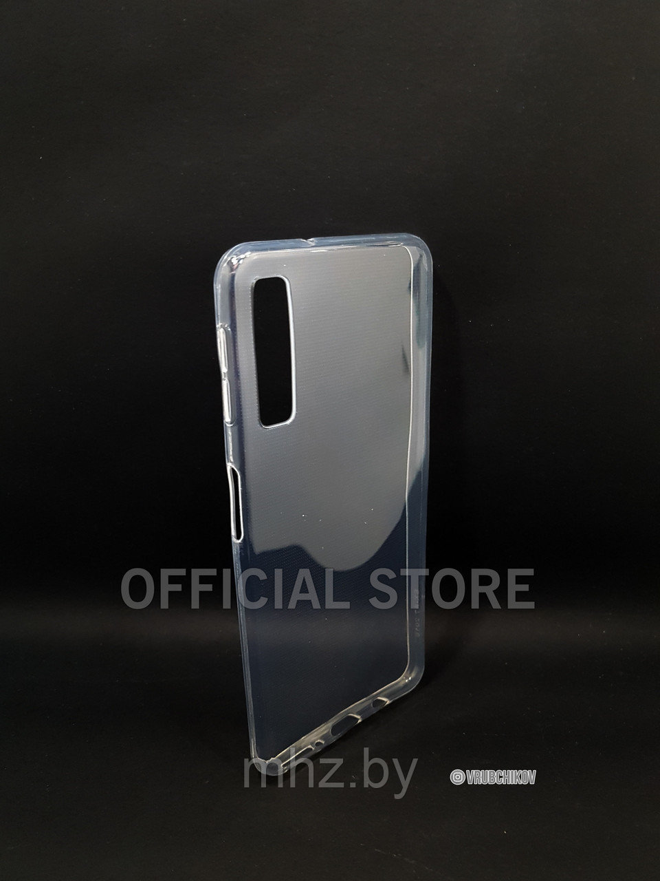 Силиконовый чехол для Samsung Galaxy A7 2018 (A750) прозрачный - фото 2 - id-p127481143