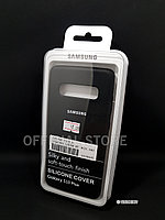 Чехол для Samsung Galaxy S10 plus силиконовый черного цвета