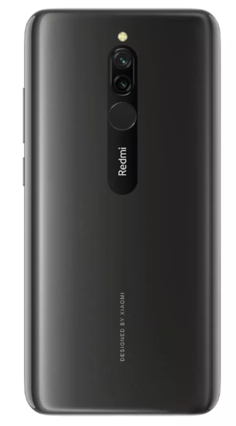 Задняя крышка для Xiaomi Redmi 8, чёрная
