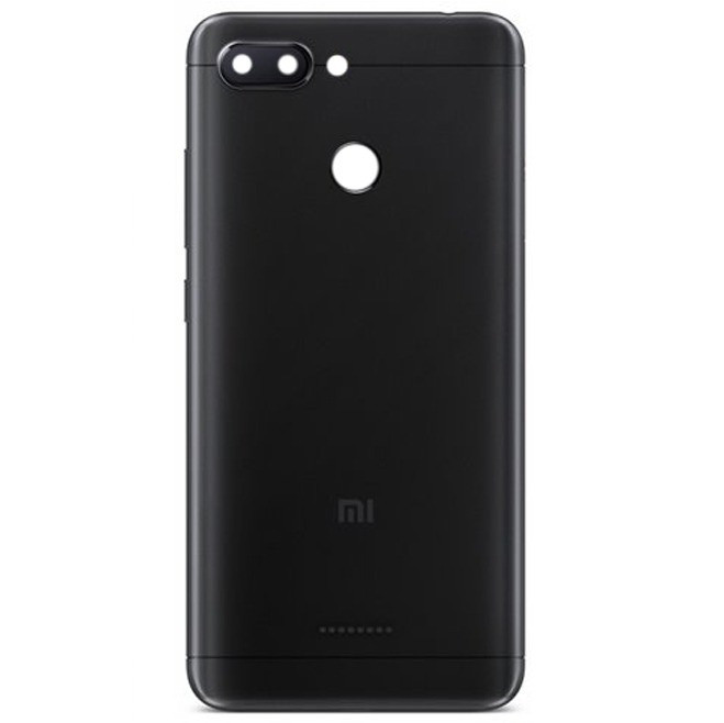 Задняя крышка для Xiaomi Redmi 6, черная - фото 1 - id-p122931391