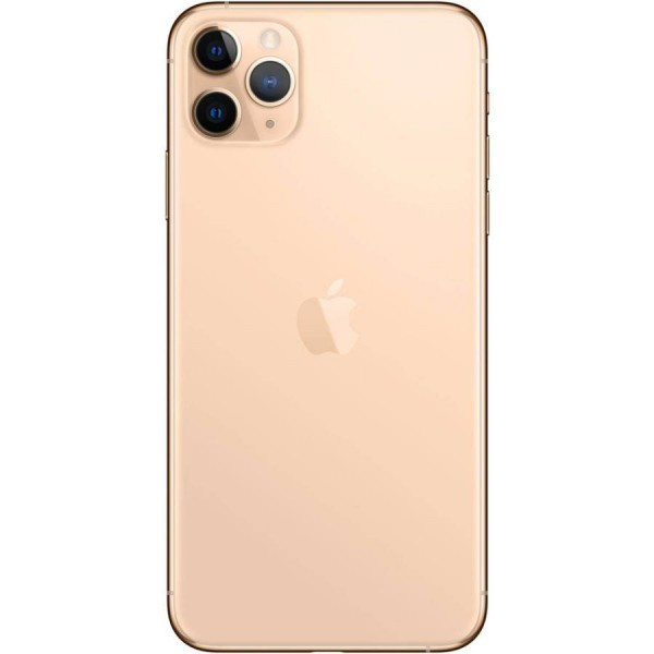 Задняя крышка для Apple iPhone 11 Pro Max (широкое отверстие под камеру), золотая - фото 1 - id-p61489202