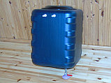 Бак для душа "Альтернатива" 150 л с металлическим шаровым краном черный, фото 3