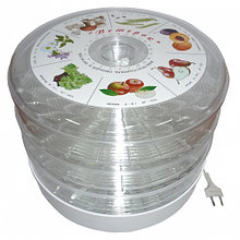 Электросушитель для овощей и фруктов "Ветерок" ЭСОФ-0,5/220 (3 поддона прозрачная )