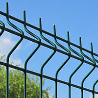 3Д Забор оцинкованный 1530х2500