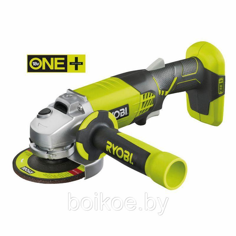 Углошлифмашина аккумуляторная RYOBI R18AG-0 (ONE+, без батареи)