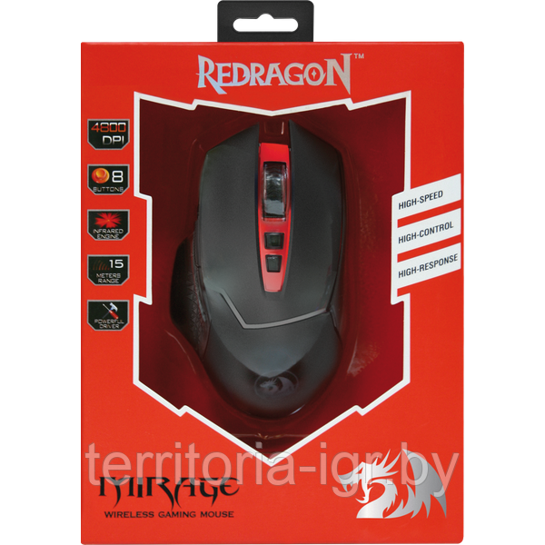 Беспроводная игровая мышь Mirage Redragon