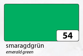 FOLIA  Цветная бумага,300 гр/м2, 50х70см, зеленый изумруд