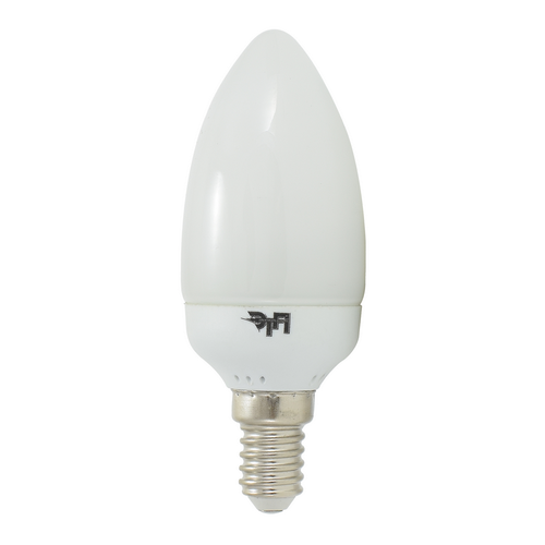 Лампа люминесцентная CDL 9W 230V 2700K E14 (candle) 
ETP