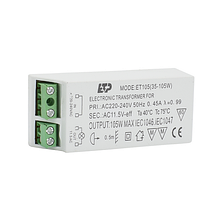 Трансформатор электронный 105W 230В/12В IP20 
ETP