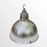 Светильник подвесной НСП 009-В Е40 d=470мм со стеклом и решеткой
