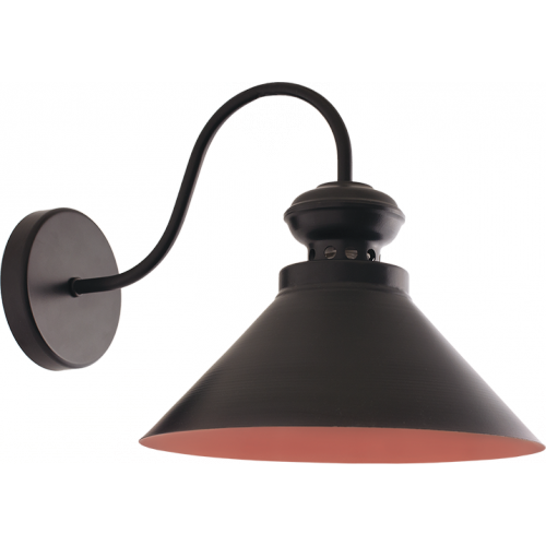 Светильник настенный VESTA 17371 LOFT 1x40W, Е14 черный - фото 1 - id-p127531821