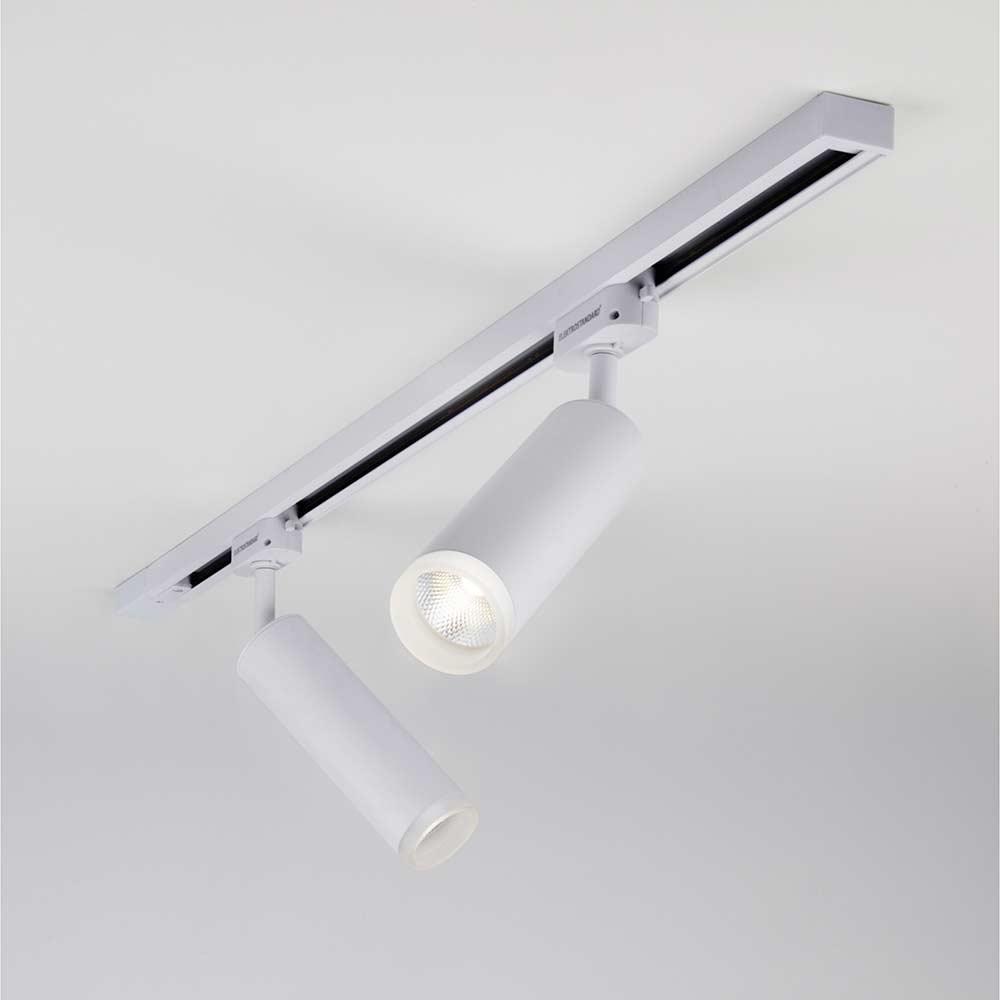 Трековый светодиодный светильник для однофазного шинопровода Oskar Белый 10W 4200K - фото 1 - id-p127534150