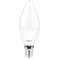 Лампа светодиодная C35 6.5W E14 4000K Radium