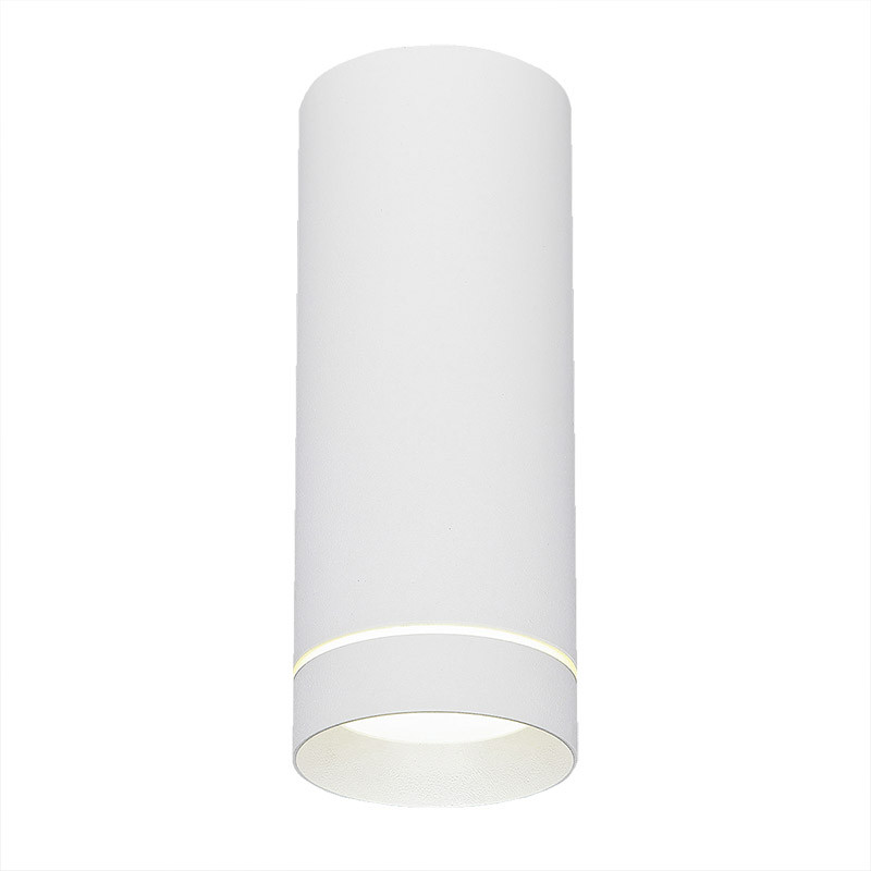 Накладной потолочный светодиодный светильник DLR022 12W 4200K белый матовый - фото 1 - id-p127536145