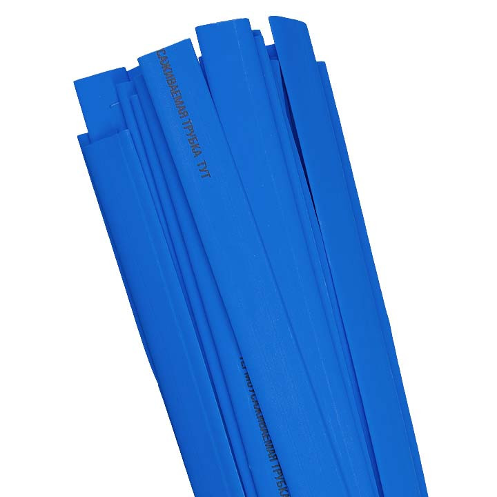 Термоусаживаемая трубка ТУТ 12/6 синяя ETP - фото 1 - id-p127536326